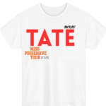Tate McRae 2025 Concert Shirt | Miss Possessive Tour Tee | Official Tour-Inspired Merch | Unisex Tate McRae Graphic T-Shirt