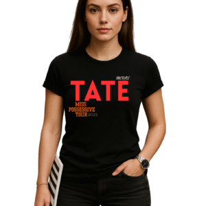 Tate McRae 2025 Concert Shirt | Miss Possessive Tour Tee |