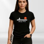 Jaws Amity Island 1975 T-Shirt | Retro Shark Movie Tee | Ultra Soft Vintage Graphic Shirt | Unisex Fan Apparel