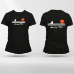 Jaws Amity Island 1975 T-Shirt | Retro Shark Movie Tee | Ultra Soft Vintage Graphic Shirt | Unisex Fan Apparel