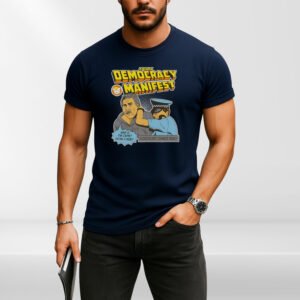 Democracy Manifest T-Shirt – Funny "Succulent Chinese Meal" Meme Tee | Unisex Gift for Meme Lovers, Kids & Adults