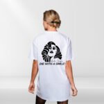 Die With a Simle T Shirt, Abstract Face Pop Art Tee for Music Fans