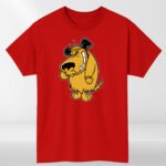 Muttley Dog T-Shirt – Vintage Retro Cartoon Tee | Funny Classic TV Series Graphic Shirt for Men & Women
