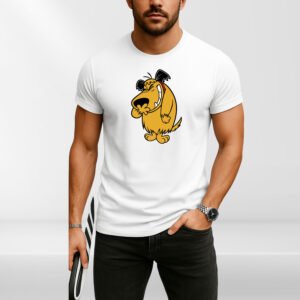 Muttley Dog T-Shirt – Vintage Retro Cartoon Tee | Funny Classic TV Series Graphic Shirt for Men & Women