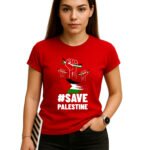 Save Palestine T-Shirt | Unisex Graphic Tee | Stand for Gaza & Freedom | Pro-Palestine Protest Shirt | Human Rights Apparel
