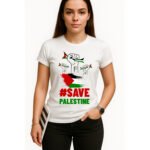 Save Palestine T-Shirt | Unisex Graphic Tee | Stand for Gaza & Freedom | Pro-Palestine Protest Shirt | Human Rights Apparel