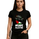 Save Palestine T-Shirt | Unisex Graphic Tee | Stand for Gaza & Freedom | Pro-Palestine Protest Shirt | Human Rights Apparel