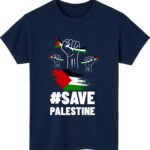 Save Palestine T-Shirt | Unisex Graphic Tee | Stand for Gaza & Freedom | Pro-Palestine Protest Shirt | Human Rights Apparel