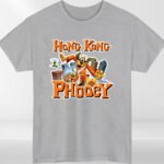 Hong Kong Phooey T-Shirt – Retro 70s Cartoon Tee | Funny Vintage Unisex Gift for Classic Animation Fans