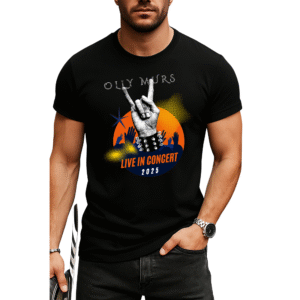 Olly Murs 2025 Live in Concert Rock Tour T-Shirt – Limited Edition