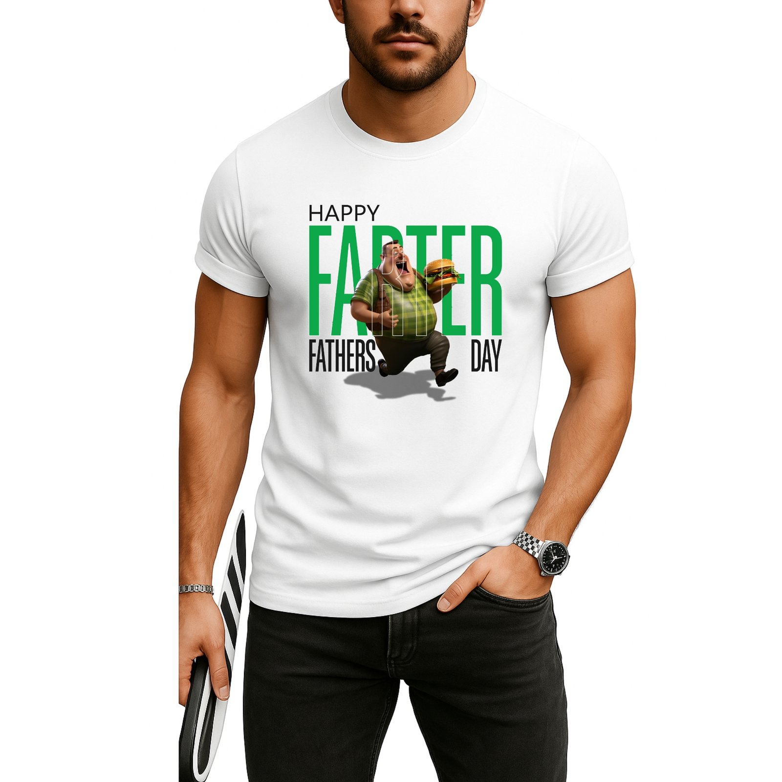 Funny "Happy Farter’s Day" T-Shirt – Hilarious Father’s Day Gift for Dad