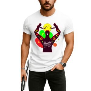Juneteenth Freedom Celebration T-Shirt – June 19th Commemorative Design