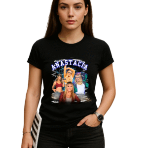 Anastacia T-Shirt – Pop Rock Icon Graphic Tee | Music Legend Fan Apparel