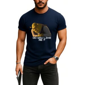 Funny Shrek “Do You Like Me?” T-Shirt – Meme Graphic Tee for Shrek Fans